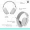 Logitech Zone Vibe 100 Headset -Off Wht 981001257 - alternate 2