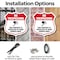 Signmission No Trespassing Shield Sign This Property, 12 inch X 12 inch, Plastic Sign, 2PK SHI-P-2PACK-12-424 - alternate 4