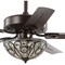 Jonathan Y Ali 48" 3-Light Wrought Iron LED Ceiling Fan With Remote, Oil Rubbed Bronze JYL9704A - alternate 10