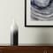 Homeroots 20" Black And White Ombre Metal Table Vase 608329 - alternate 3