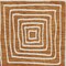 Homeroots 3' X 5' Copper And Ivory Geometric Washable Indoor Outdoor Area Rug 600774 - alternate 3