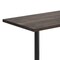 Flash Furniture Bennett 30 in x 60 in Solid Wood Indoor Tabletop in Dark Brown with 22 in x 22 in Dining Height GSF-REC3060-DKBRN-T2222-GG - alternate 7