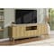 Monarch Specialties Tv Stand, 72-in. , Cabinet , Storage Drawer, Media Center, Living Room, Light Walnut Laminate I 2834 - alternate 3