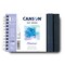 Canson Artist Series Montval Watercolor Art Book, Fabric Cover, Side Wire Binding, 48 Sheet, 8.3x5.8 inch C31200L003 - alternate 1