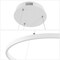 Jonathan Y Brice 23.75" Modern Contemporary Metal Round Dimmable Integrated LED Pendant, Matte White JYL7203I - alternate 7