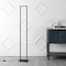 Jonathan Y Ivan 59.3" Minimalist Modern Iron Ladder Dimmable Integrated LED Floor Lamp, Black JYL1709A - alternate 10