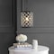 Jonathan Y Gabrielle 10" Crystal/Metal LED Pendant, Oil Rubbed Bronze JYL9025A - alternate 11