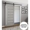 Sartodoors Slab Interior Door, 42" x 96", Gray QUADRO4088S-SSS-4296 - alternate 4