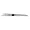 Klingspor Reciprocating Saw Blade, All-Cut, 6 in, 6 TPI, Bi-Metal, Straight Back 670435 - alternate 1