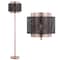 Jonathan Y Tribeca 60.5" Metal LED Floor Lamp, Copper/Black JYL6107A - alternate 7