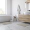 Lavish Home Bathroom Rugs 2-Piece Cotton Bath Mat Set Reversible Rugs for Shower, Tub, Toilet, or Vanity HT-BATH3-TP - alternate 9