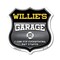 Signmission Willie's Garage I Can Fix Everything But Stupid, 12 Inch X 12 Inch, Plastic Sign SHI-P-12-490-WILLIE - alternate 1