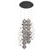 Euf Atomo, Chandelier, 4-Light, 50", Matte Black, Mixed Glass 48960-038 - alternate 3