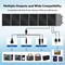 Wrightmaster 200-Watt 1.6 ft. Monocrystalline Folding Solar Panel, 22% Efficiency, IP67, Built-In Protection ZR-SP200-N - alternate 6