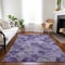 Homeroots 3' X 5' Purple Lilac And Lavender Abstract Washable Indoor Outdoor Area Rug 577679 - alternate 7