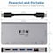 Eaton Tripp Lite Series USB-C Dock - 4K HDMI, USB 3.x 5Gbps, USB-A/C Hub Ports, GbE, Memory Card,  U442-DOCK5D-GY - alternate 10