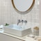 Apollo Tile Silken 3.94 in. x 3.94 in. Glossy White Ceramic Square Wall and Floor Tile (6.46 sq. ft./case) (60-pack) CRE88WHT44A - alternate 5