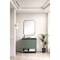 James Martin Vanities Breckenridge 36" Single Vanity, Smokey Celadon, w/ 3 CM Phantome Eclos Top 330-V36-SC-3PHT - alternate 5