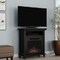 Northwest 27in Electric Fireplace TV Stand for 32in Screen Fireplace Mantel TV Entertainment Center with Shelf 80-FPWF-3 - alternate 8