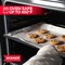 Bakken- Swiss BAKKEN Kitchen Nonstick Cookie Sheet, 13.18in. x 8.66in., PFOA-Free, Oven Safe, 450 DegF, Gray Marble BAKBK1XG57 - alternate 5