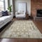 Homeroots 3' X 5' Beige Ivory And Tan Moroccan Washable Indoor Outdoor Area Rug 577175 - alternate 5