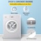 Vevor 32X30X2.5 in Iron Galvanized Sink Washing Machine Drip Pan 1.2mm SP3 - alternate 5