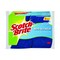 Scotch-Brite 526 Scrub Sponge, 4.4 in L, 2-1/2 in W, 0.8 in Thick, Cellulose, Blue, 6PK 5266 - alternate 13