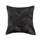 Homeroots Set of Two 18" Black Chevron Cowhide Throw Pillows, 2PK 544579 - alternate 3