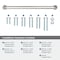 Amerock Factor 12 inch 305mm Center-to-Center Satin Nickel Appliance Pull BP36965G10 - alternate 3