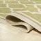 Jonathan Y Trebol Moroccan Trellis Textured Weave Green/Cream 4 ft. x 6 ft. Indoor/Outdoor Area Rug SMB109G-4 - alternate 6