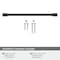 Amerock Westerly 10-1/16 inch 256mm Center-to-Center Oil-Rubbed Bronze Cabinet Pull BP53725ORB - alternate 3