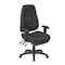 Office Star Desk Chair Desk Chair, Adjustable Arms, 19" to 22-1/2" Height, Fabric, Black 2907-231 - alternate 1