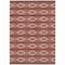 Homeroots 5' X 8' Red Ivory And Gray Geometric Washable Indoor Outdoor Area Rug 599665 - alternate 7