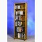 Wood Shed Wood Shed 615-18 Solid Oak 6 Row Dowel DVD Cabinet Tower 615-18 - alternate 2