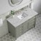 James Martin Vanities Brittany 48in Single Vanity, Urban Gray w/ 3 CM Victorian Silver Silestone Top 650-V48-UGR-FVSL - alternate 6