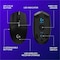 Logitech Logitech G305 Mouse - Optical - Wireless - Black - 6 Button(s) 910005280 - alternate 8