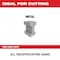 Milwaukee Tool 3-5/8" 10 TPI SUPER SAWZALL Blade (5 PK) 48-00-5161 - alternate 7