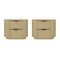 Manhattan Comfort Olivia Nightstand in Natural Oak and Black - Set of 2 2-NS010-NO - alternate 7