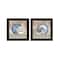 Homeroots Set Of Two The Farmhouse Blues Black Framed Print Wall Art, 2PK 408024 - alternate 1
