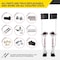 Toolpro Adjustable Stilts Aluminum, 18in to 30in With Soft Straps TP71831 - alternate 3