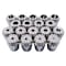 Pro-Series Pro-Series 18 Piece High Accuracy 3-20mm ER-32 Spring Collet Set 3901-5358 - alternate 3
