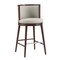 Manhattan Comfort Evalyn Barstool in Stone - Set of 3 3-BS024-ST - alternate 6