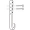 Oatey 1/2 in. CTS J-Hook 33512 - alternate 2