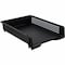 Business Source Stackable Letter Tray, Black BSN42571 - alternate 1