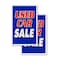 Signmission Used Car Sale, Vinyl Decals Only 24 Inch x 36 Inch, Vinyl Decal, 2PK DSB-2436-2PACK-Used Car Sale - alternate 1