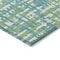 Homeroots 3' X 5' Turquoise Green And Ivory Abstract Washable Indoor Outdoor Area Rug 602599 - alternate 7