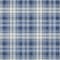 Homeroots 5' X 8' Navy Blue And Ivory Plaid Washable Indoor Outdoor Area Rug 597118 - alternate 6