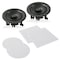 Pyle Pyle Pair 6.5 in Flush Mount In-wall In-ceiling Speakers, Polypropylene Cone, 200W, Changeable Grills PDIC1666 - alternate 3