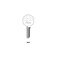 Kaba Ilco Big Head 5-Pin Blank Key Gold KW1-BIG - alternate 7