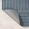 Jonathan Y Nordby High-Low Geometric Arch Scandi Striped Navy/Cream 2 ft. x 8 ft. Indoor/Outdoor Runner Rug SCN104A-28 - alternate 7